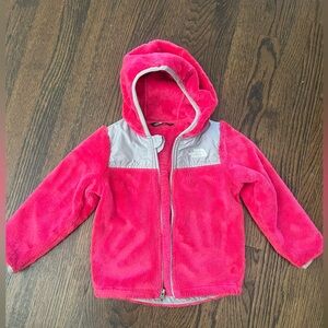 The North Face, Pink Osito full zip up, 3T